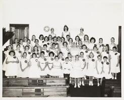 Girls Auxiliary at Baptist Church in Gretna, 1958