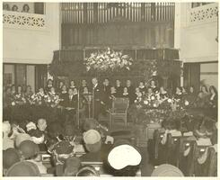 Service in the Sanctuary at First Baptist Church