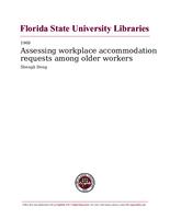 Assessing workplace accommodation requests among older workers